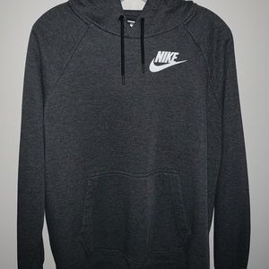 grey nike hoodie
